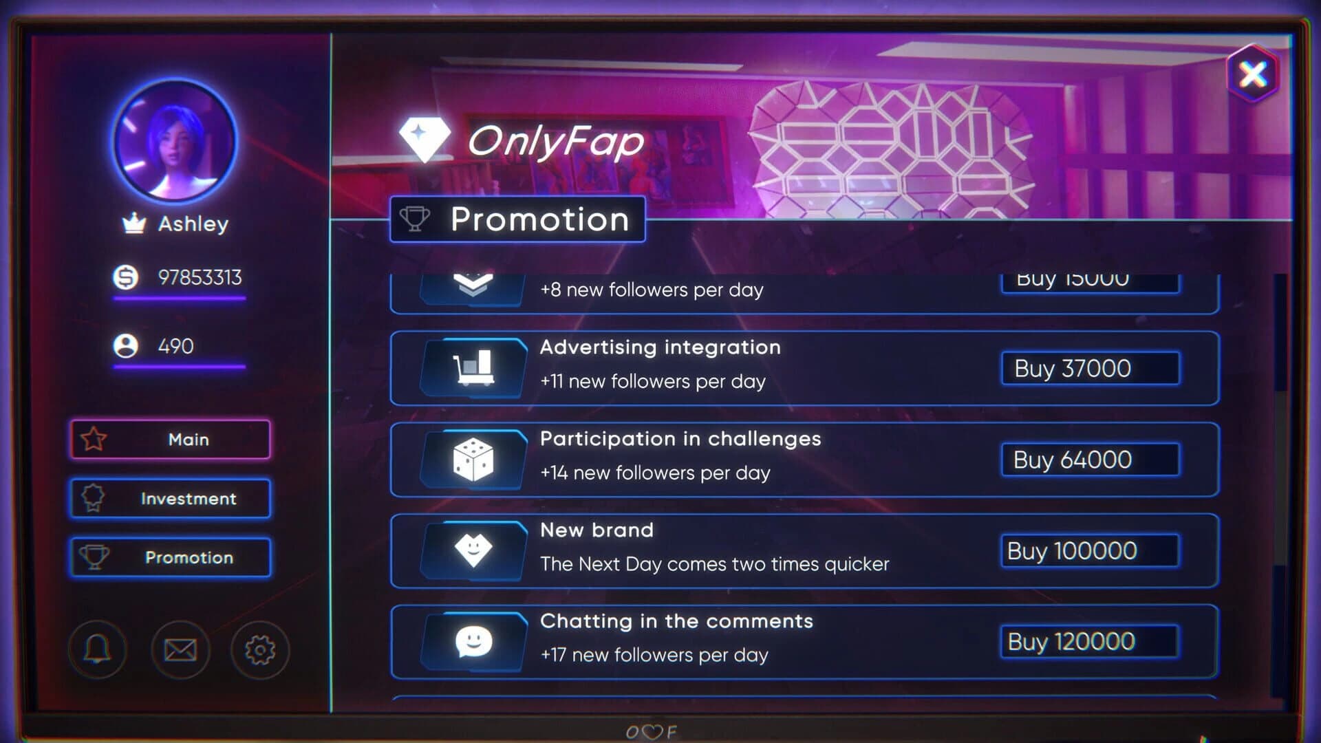 OnlyFap Simulator 3 screenshot 3