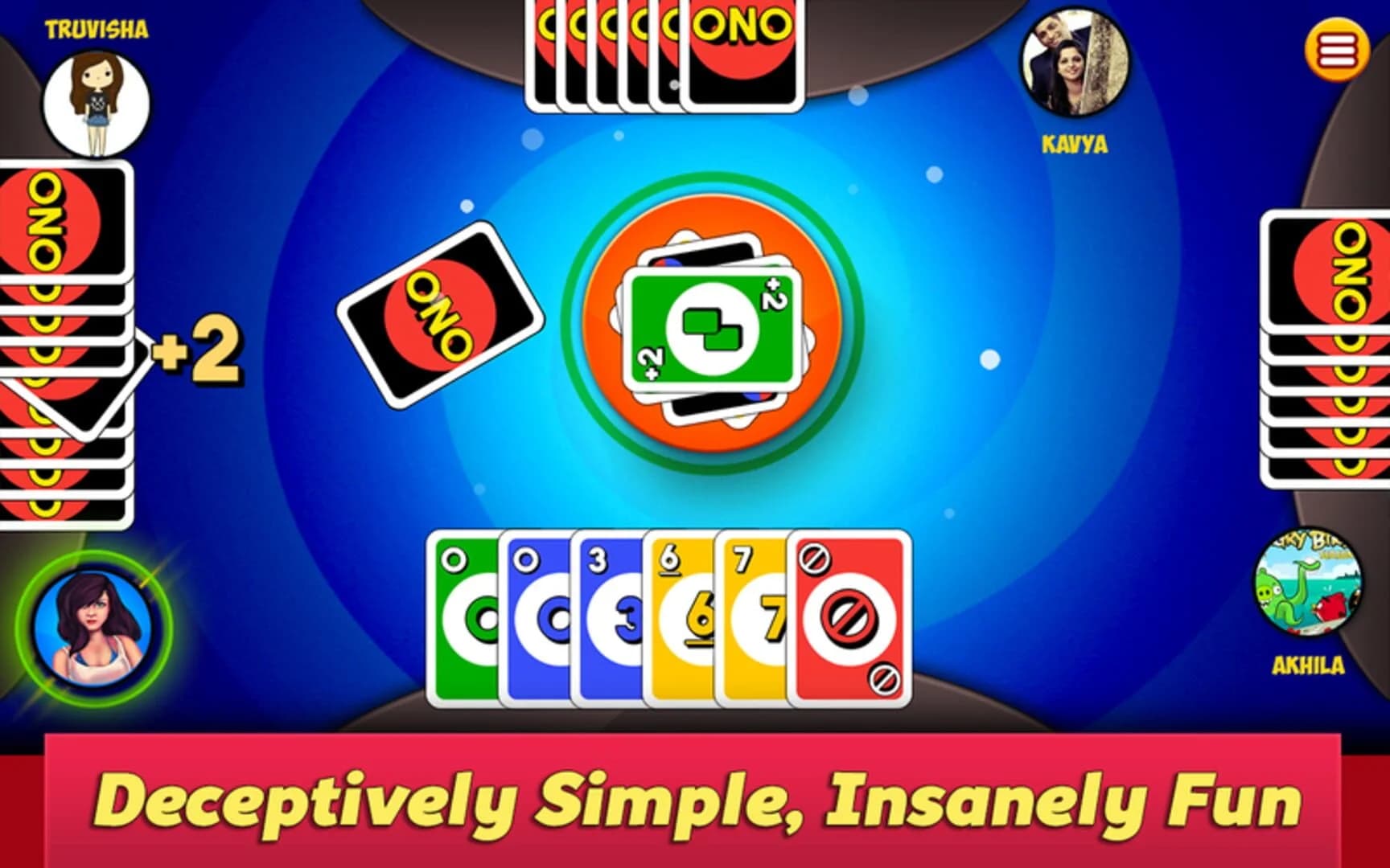 Ono: Fast Card Game Fun screenshot 1