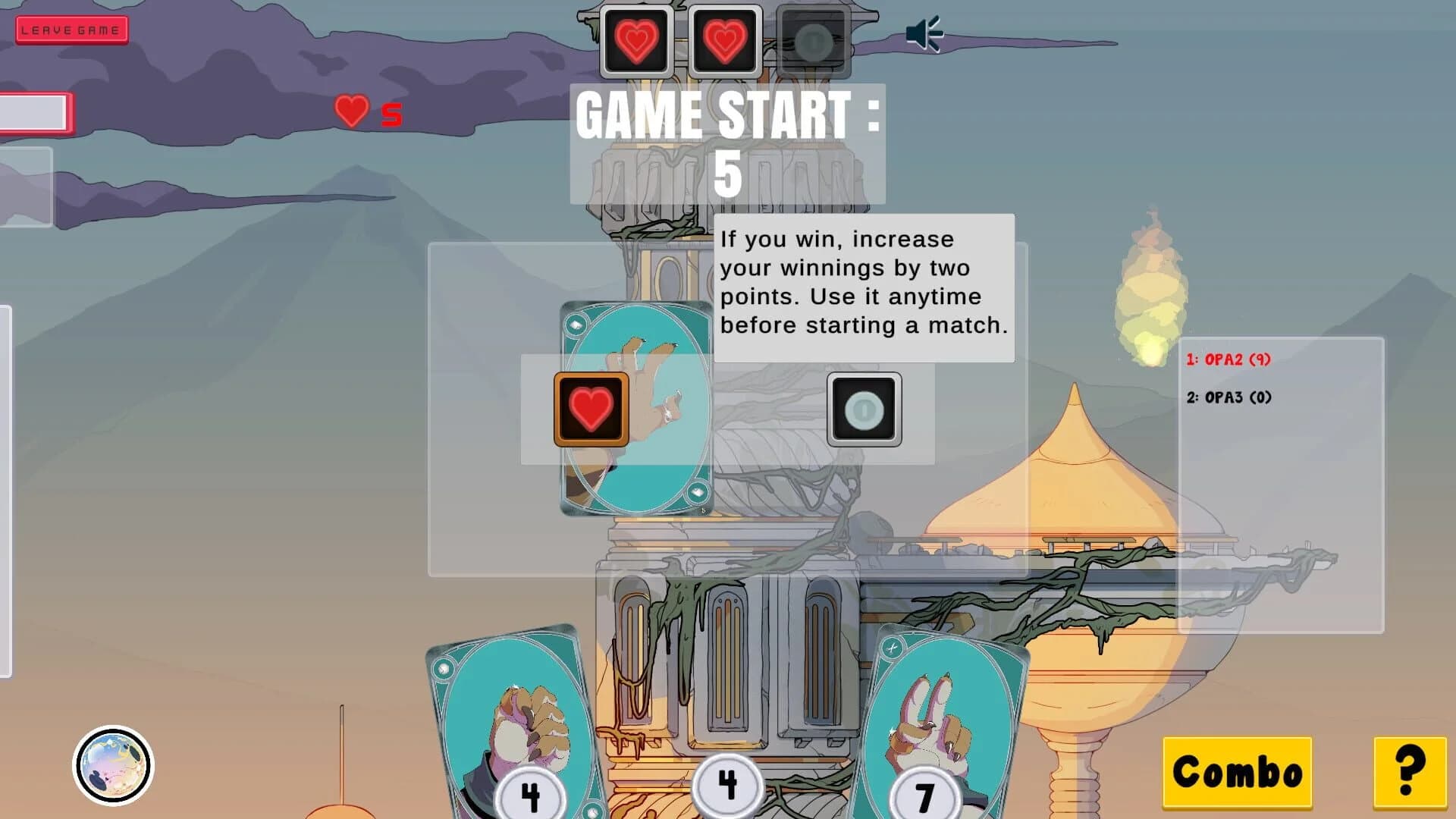 OPA: Super Janken screenshot 1