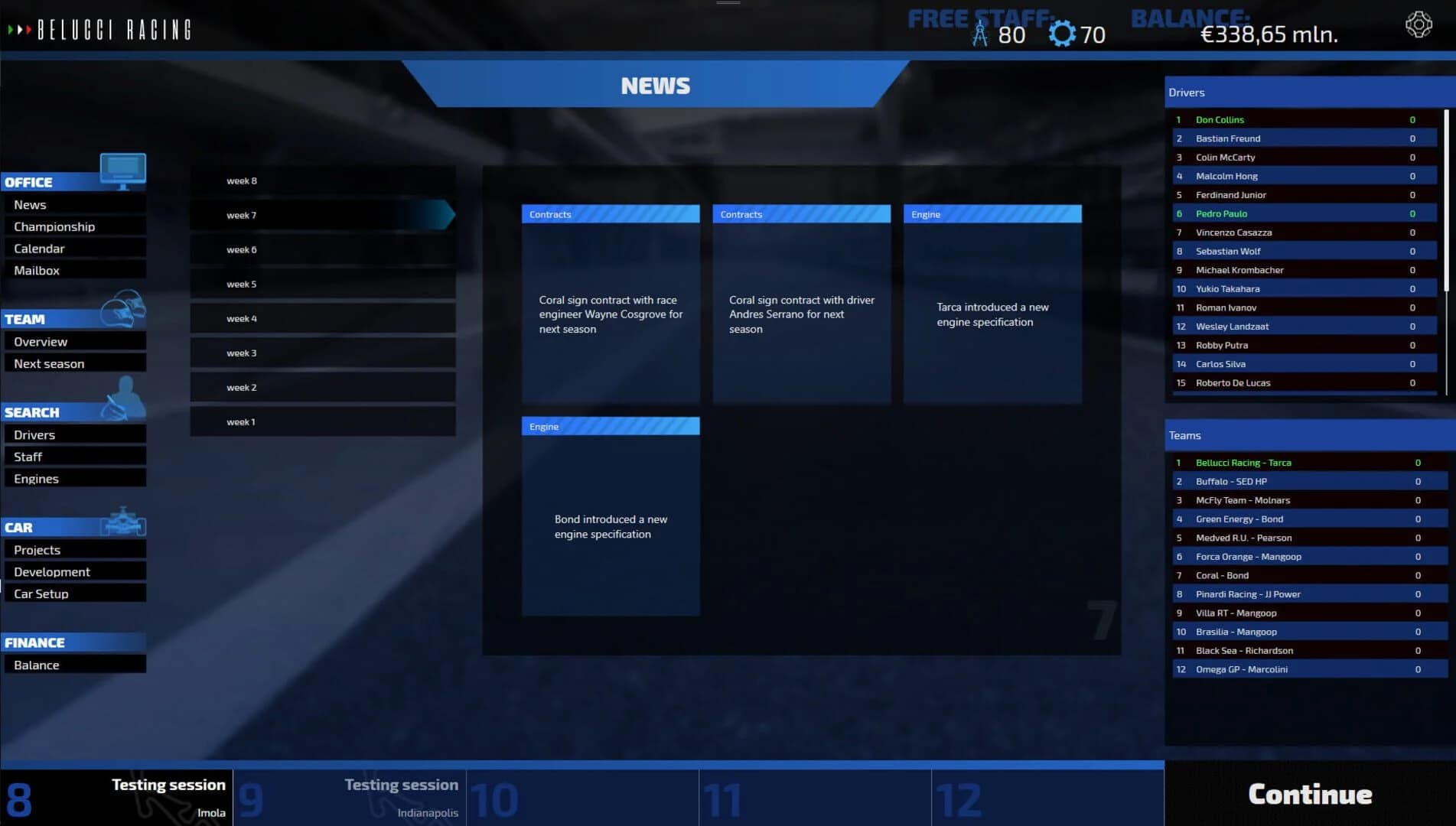 Open Wheel Manager screenshot 3