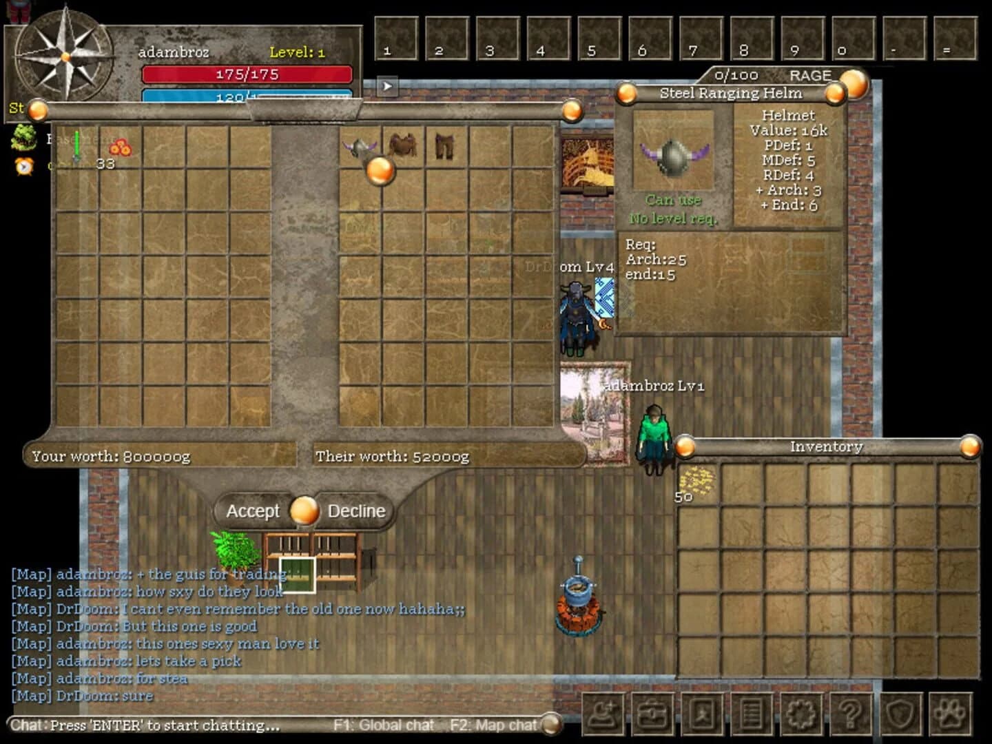 Orake 2D MMORPG screenshot 2