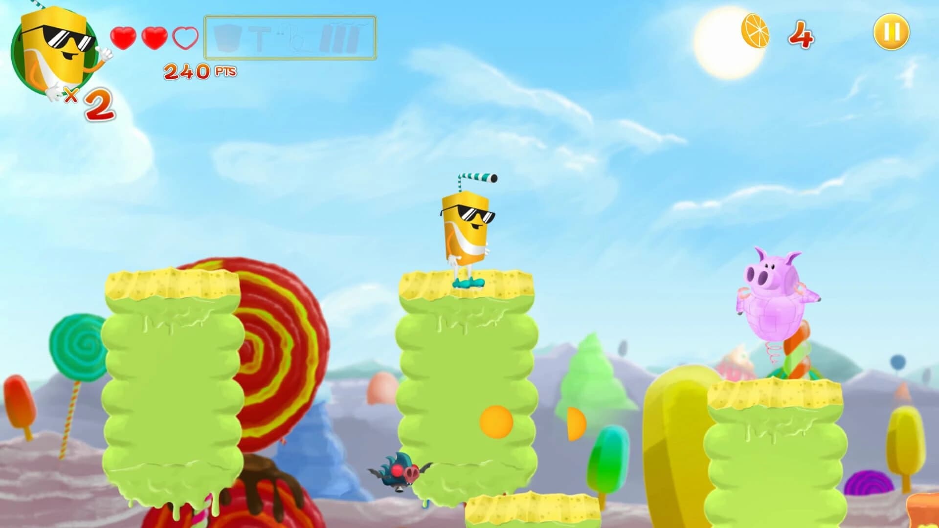 Orange Adventure screenshot 1