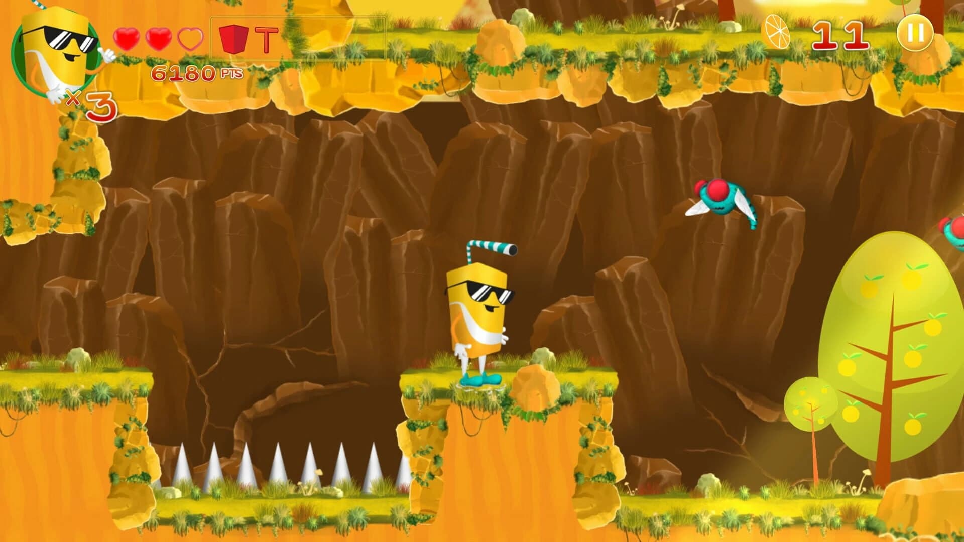 Orange Adventure screenshot 2