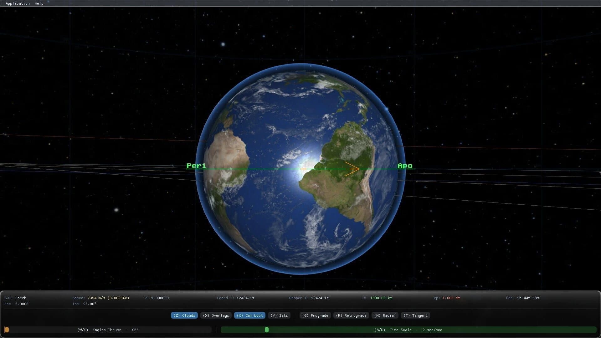 Orbital Physics Simulator screenshot 3