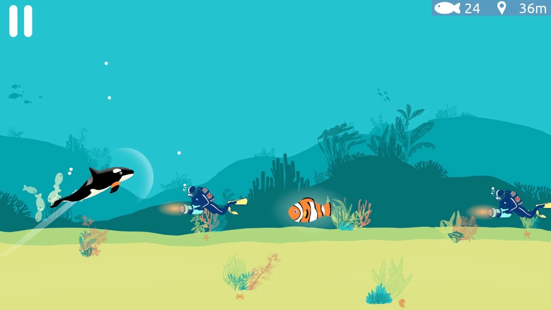 OrcinUS: Orca Pod Rescue screenshot 1