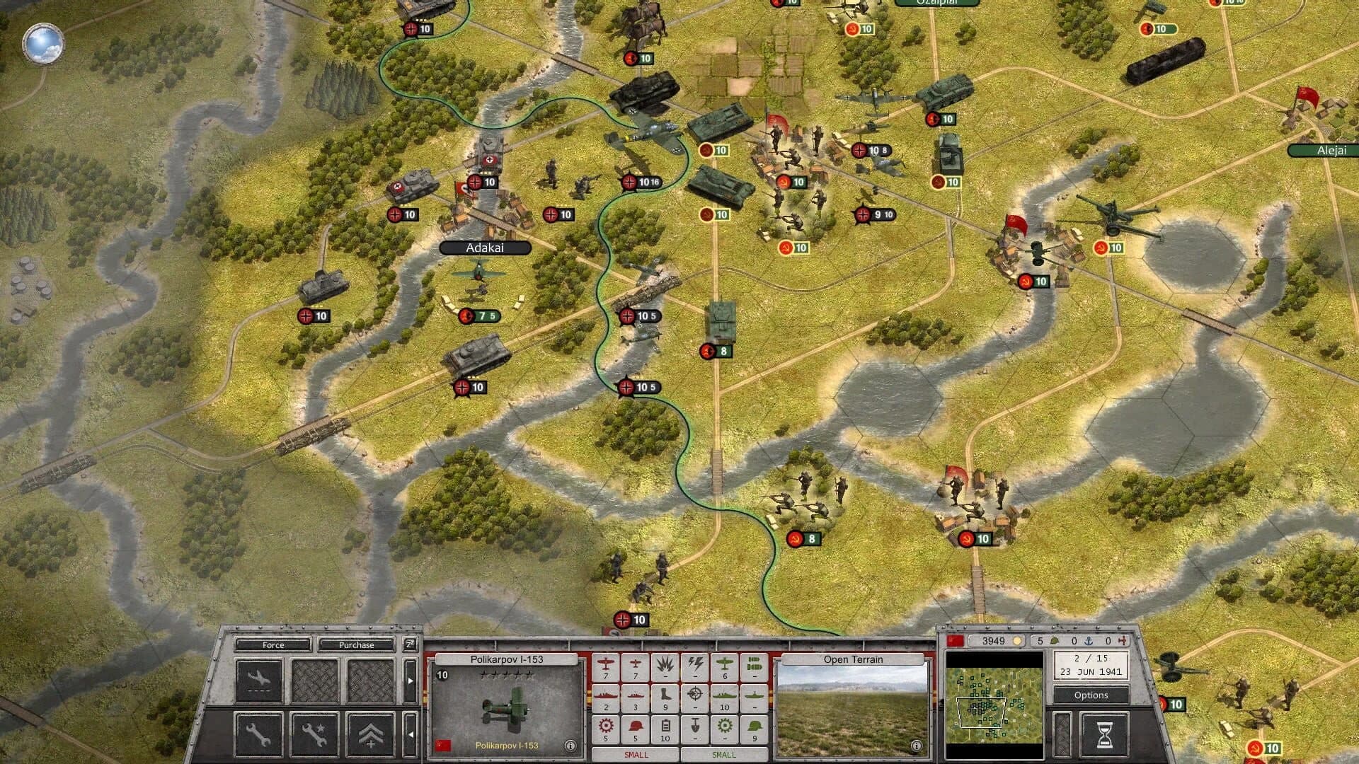 Order of Battle: Red Star screenshot 2