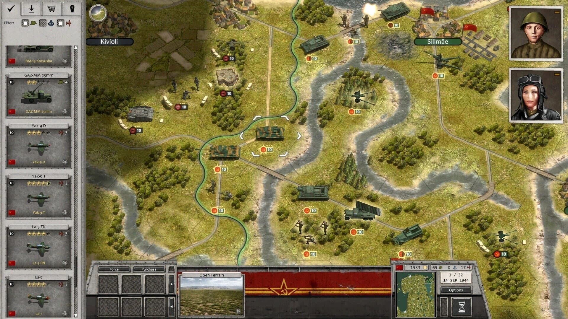 Order of Battle: Red Storm screenshot 1