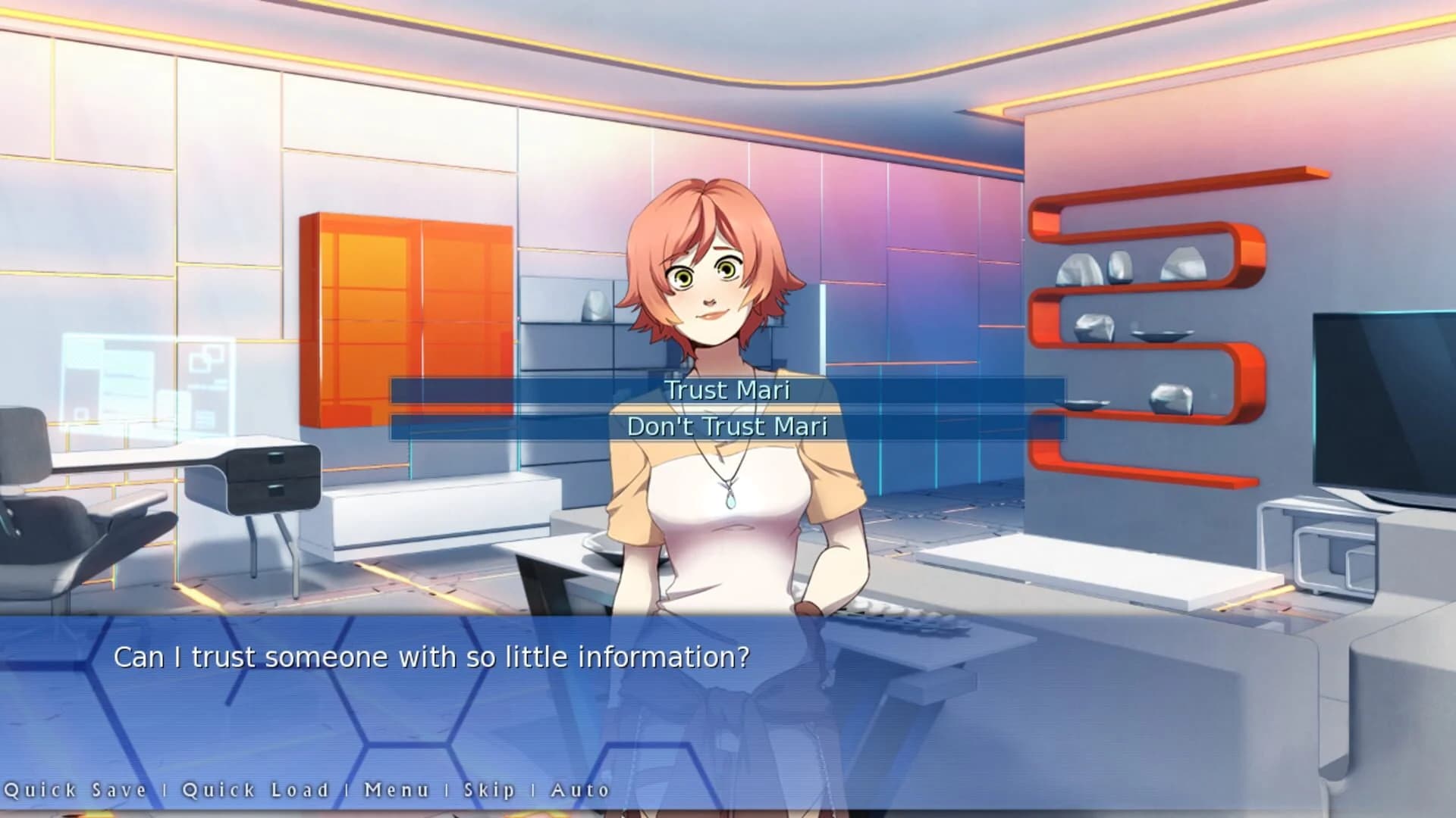 Orion: A Sci-Fi Visual Novel screenshot 5