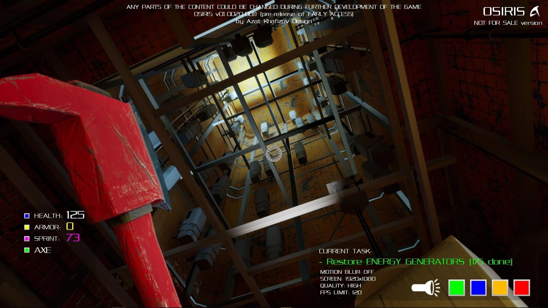 Osiris screenshot 1