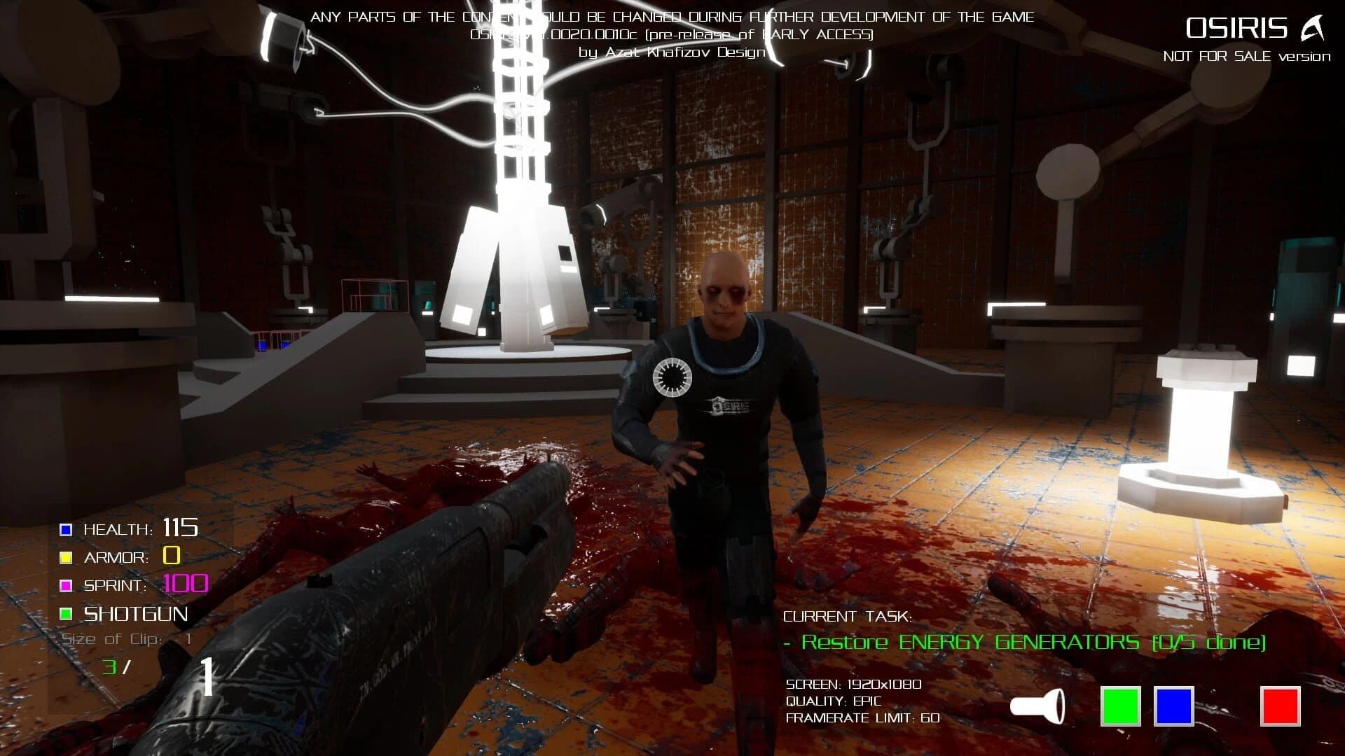 Osiris screenshot 2