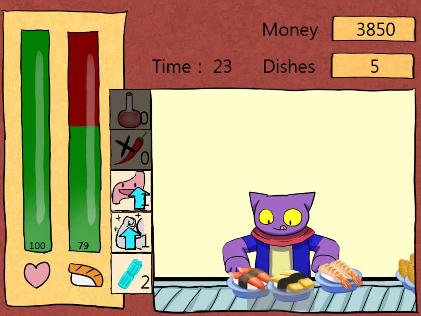Otiiz's adventure - Sushi Champ screenshot 3