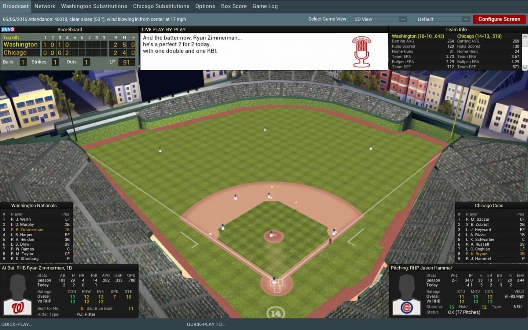 Out of the Park Baseball 17 screenshot 5