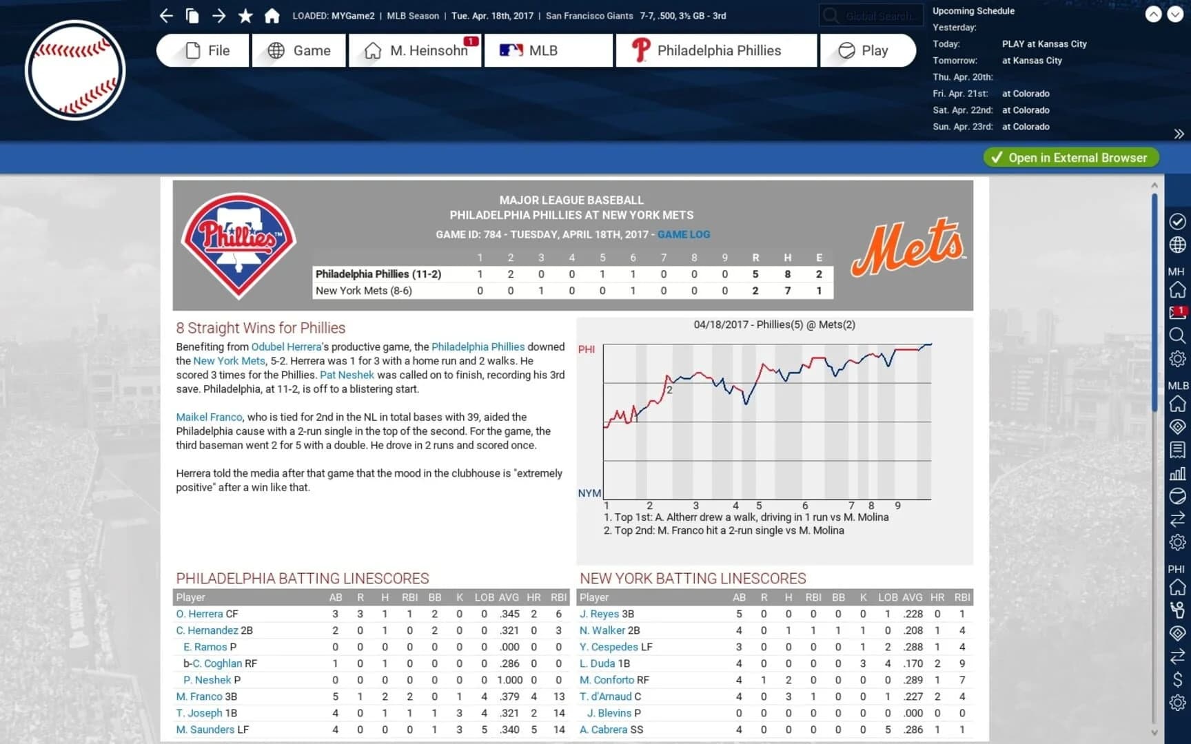 Out of the Park Baseball 18 screenshot 5