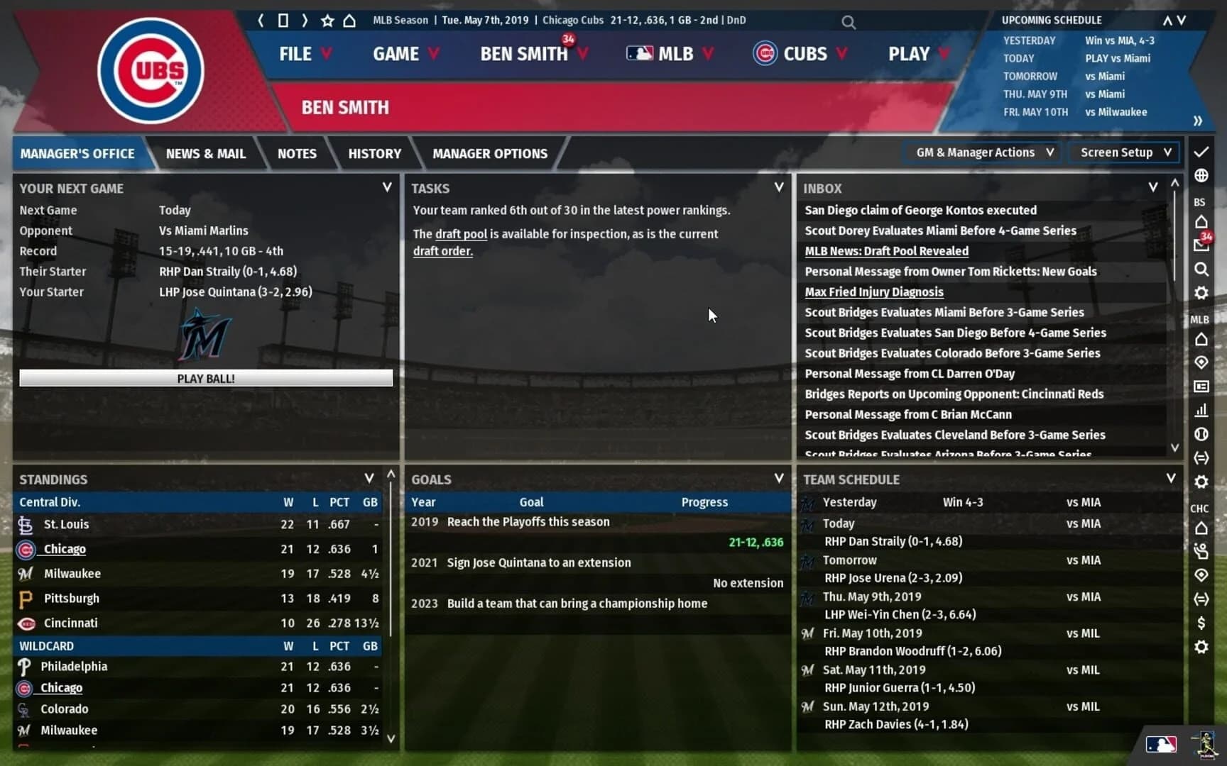 Out of the Park Baseball 20 screenshot 3