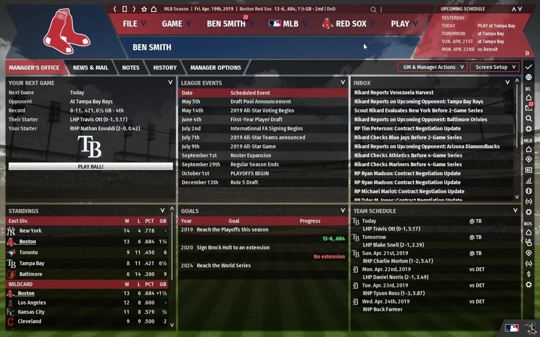 Out of the Park Baseball 20 screenshot 4