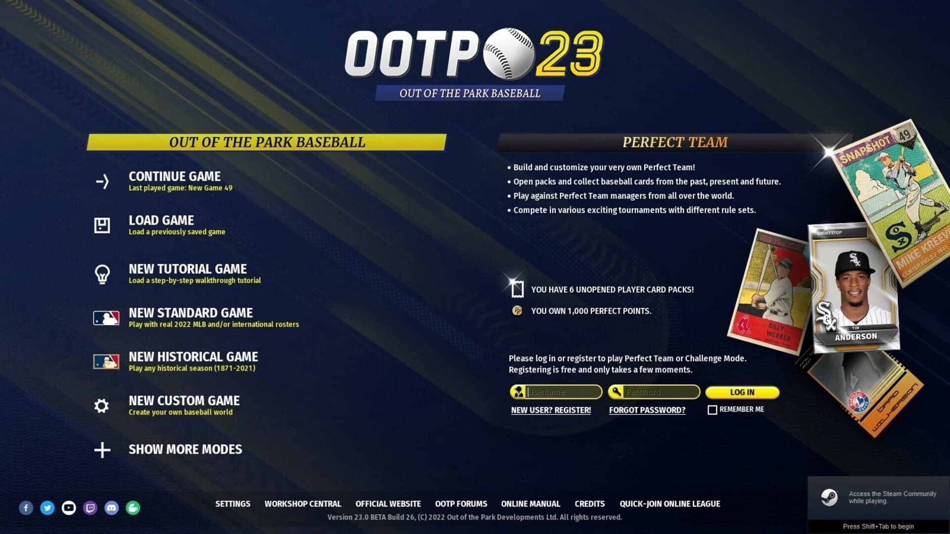 Out of the Park Baseball 23 screenshot 1