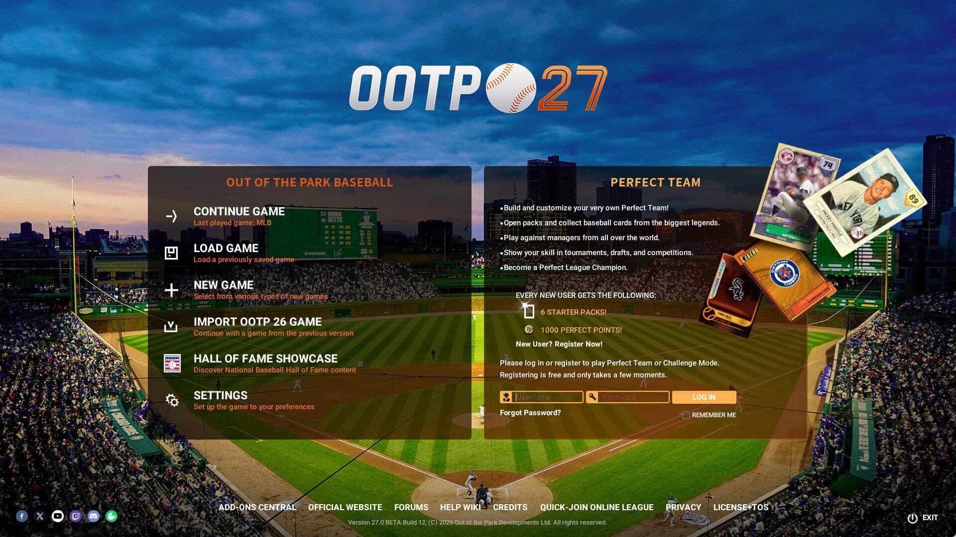 Out of the Park Baseball 27 screenshot 1