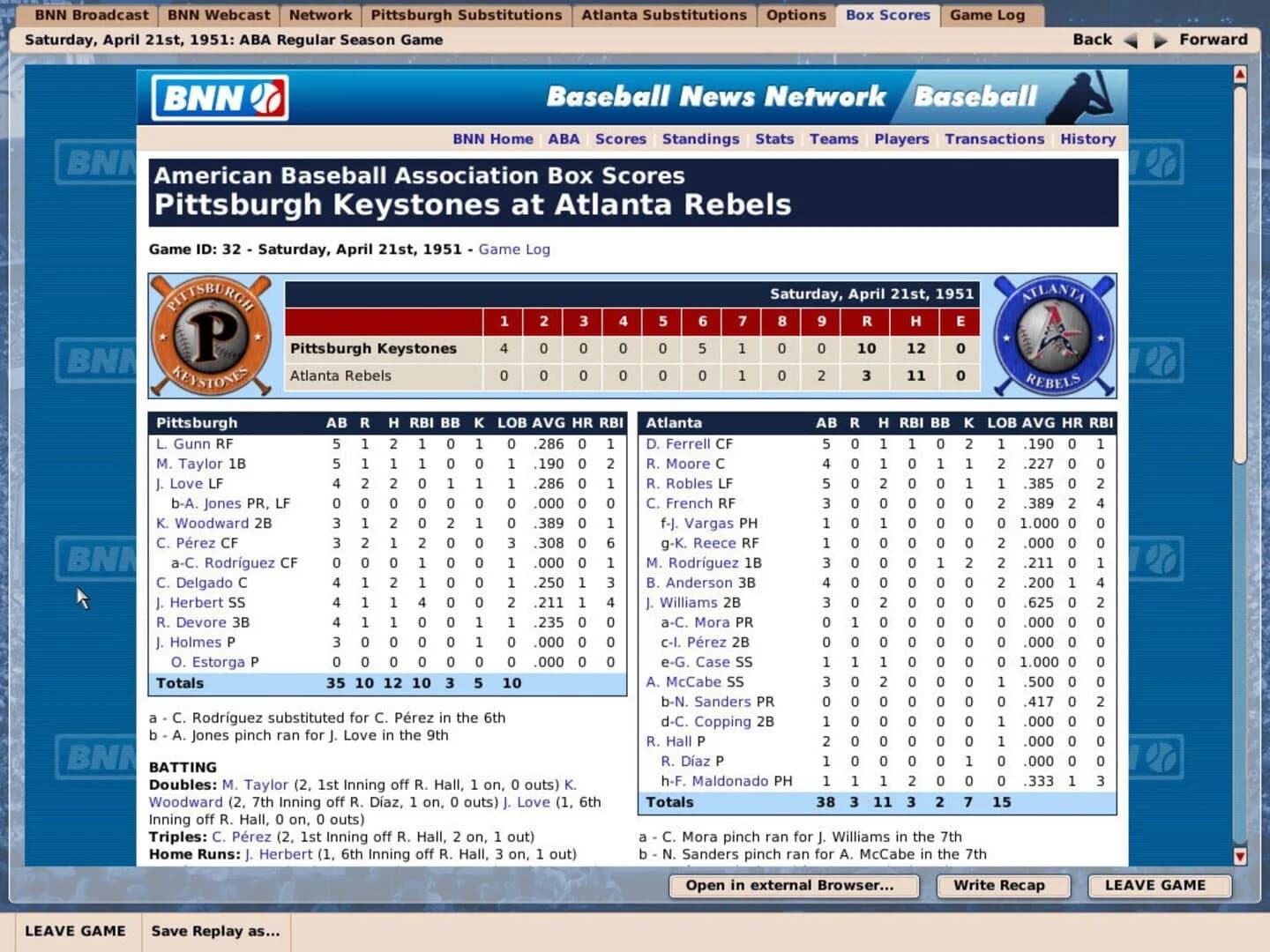 Out of the Park Baseball 9 screenshot 1