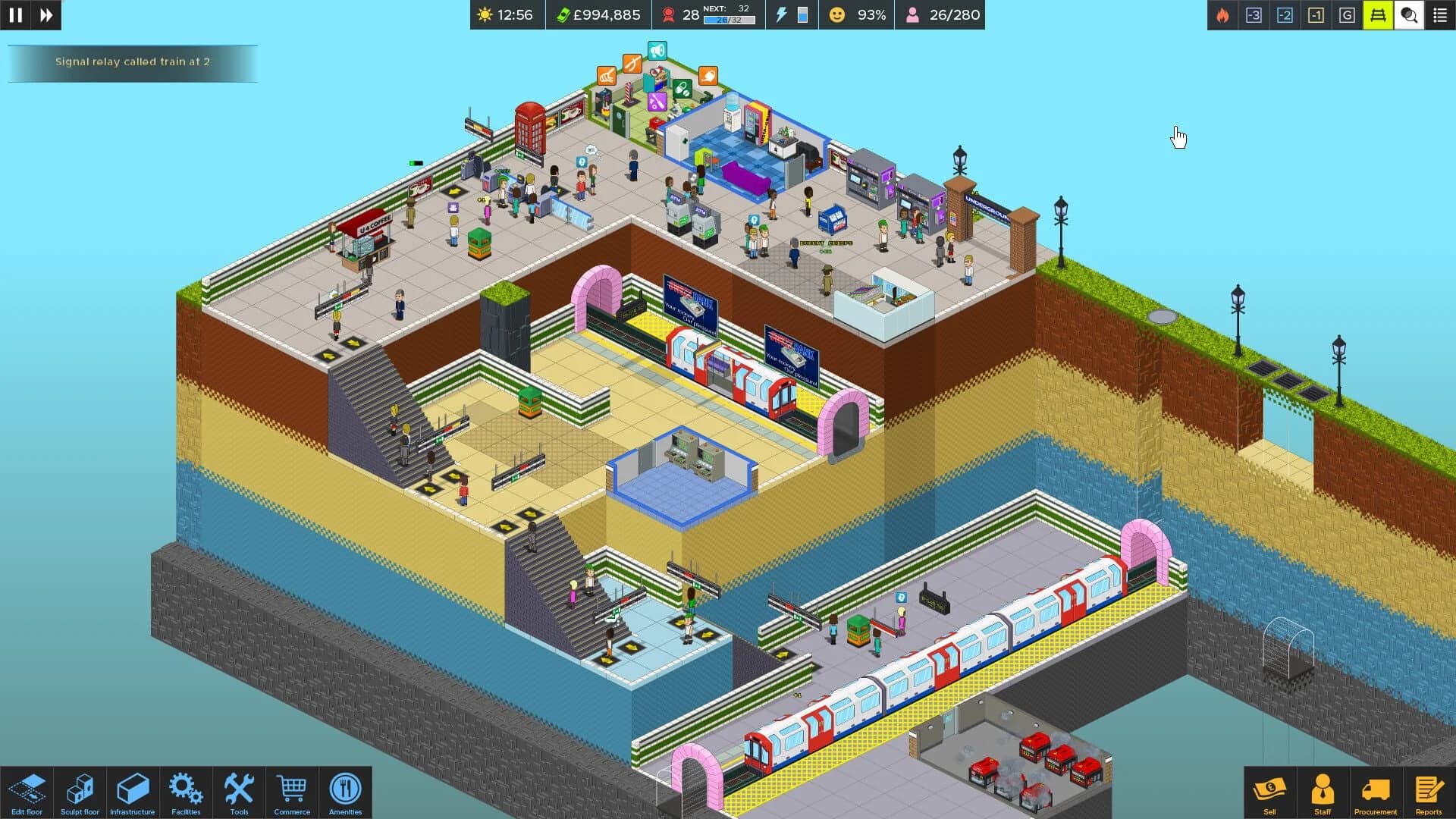Overcrowd: A Commute 'Em Up screenshot 1
