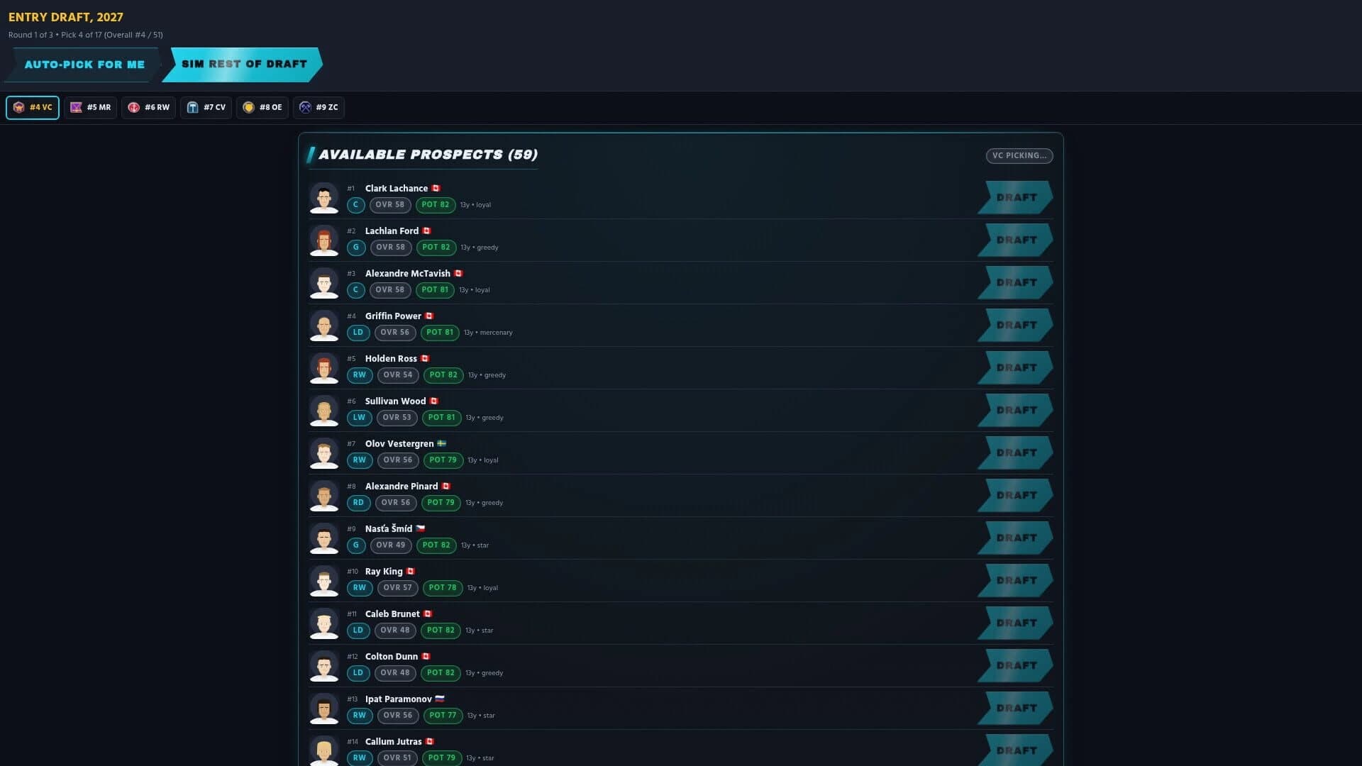 OvertimeGM: Hockey Manager screenshot 4