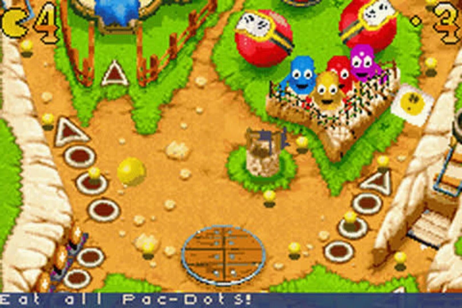 Pac-Man Pinball Advance screenshot 2