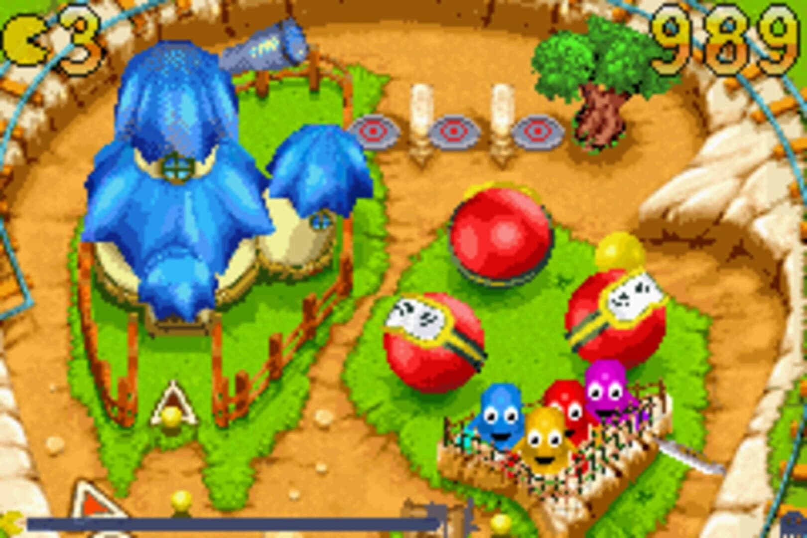 Pac-Man Pinball Advance screenshot 1