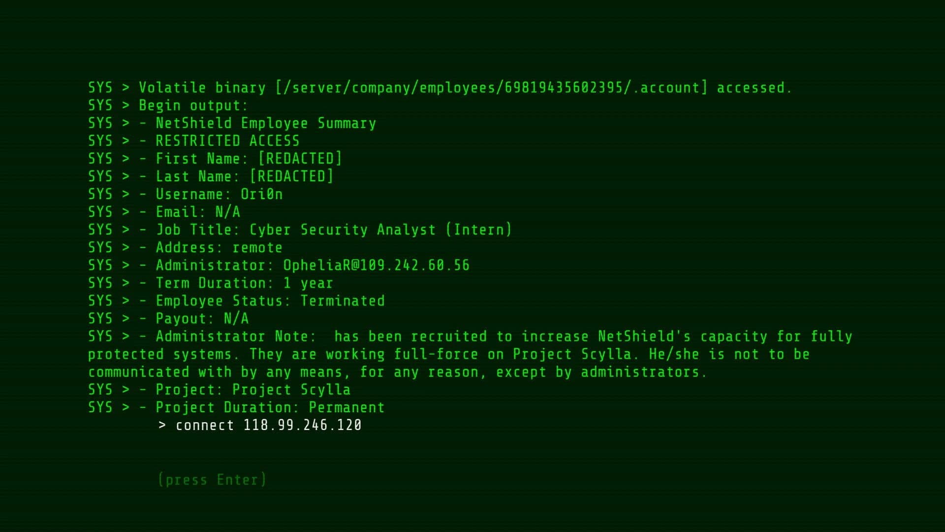 Packet.Breach() screenshot 2