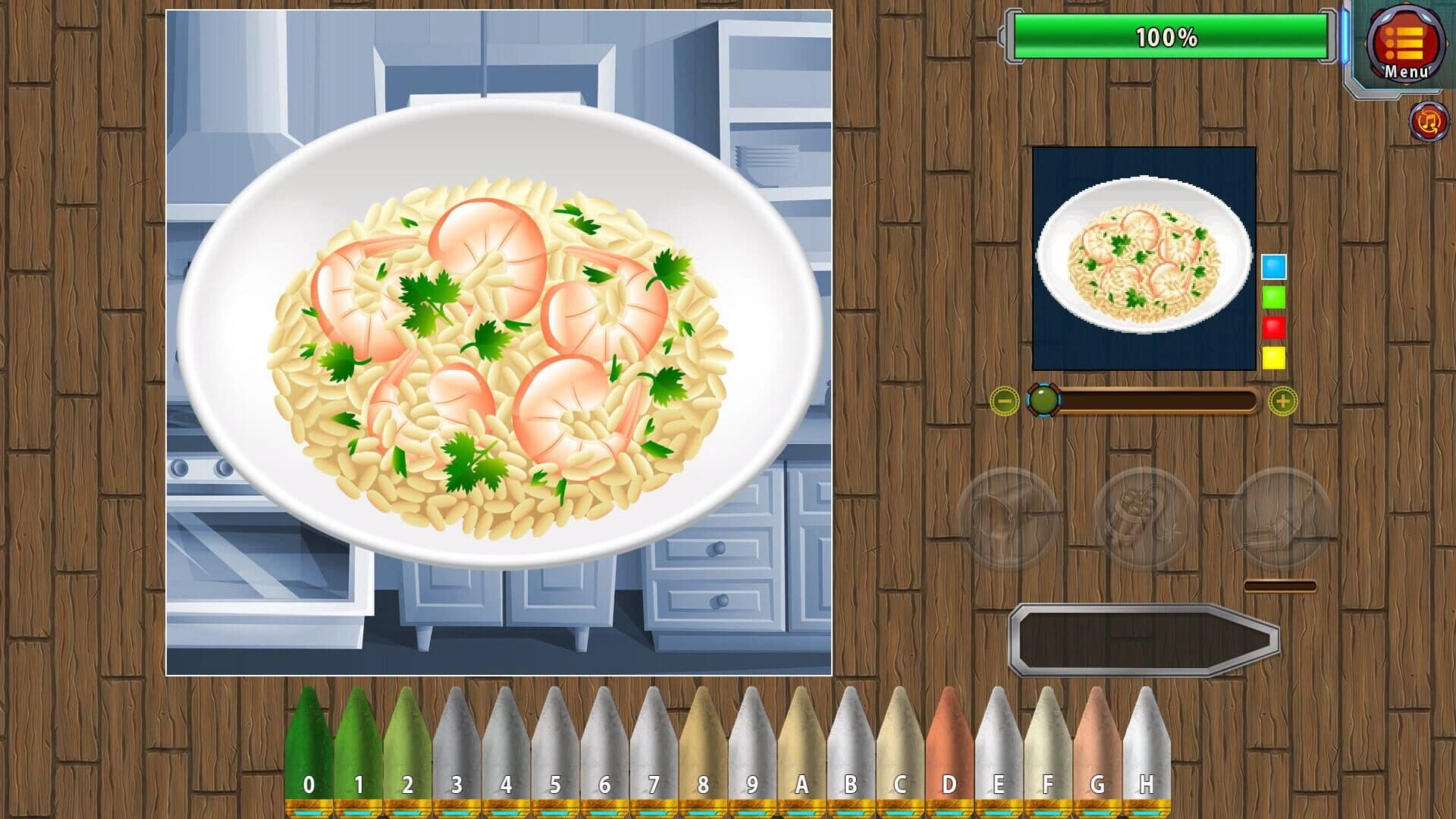 Paint By Numbers: Cooking Time! Ep. 5 screenshot 1