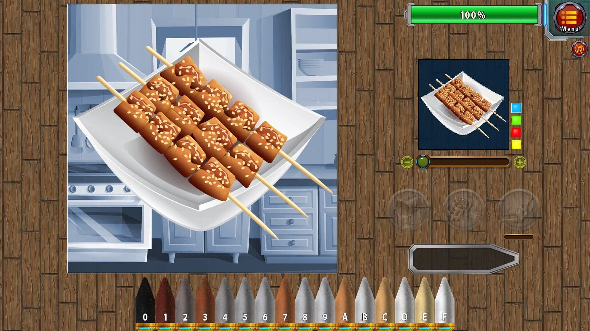 Paint By Numbers: Cooking Time! Ep. 5 screenshot 2