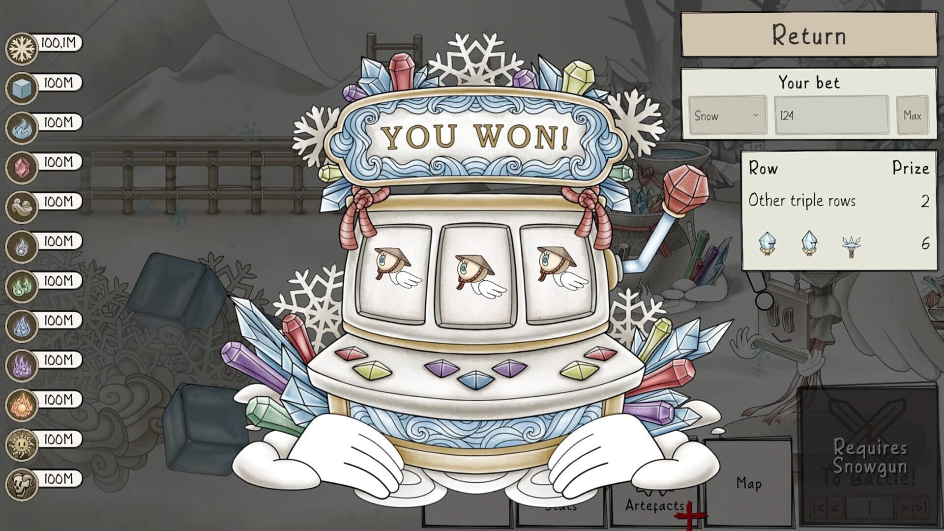 Paint the Snow: Idle screenshot 5