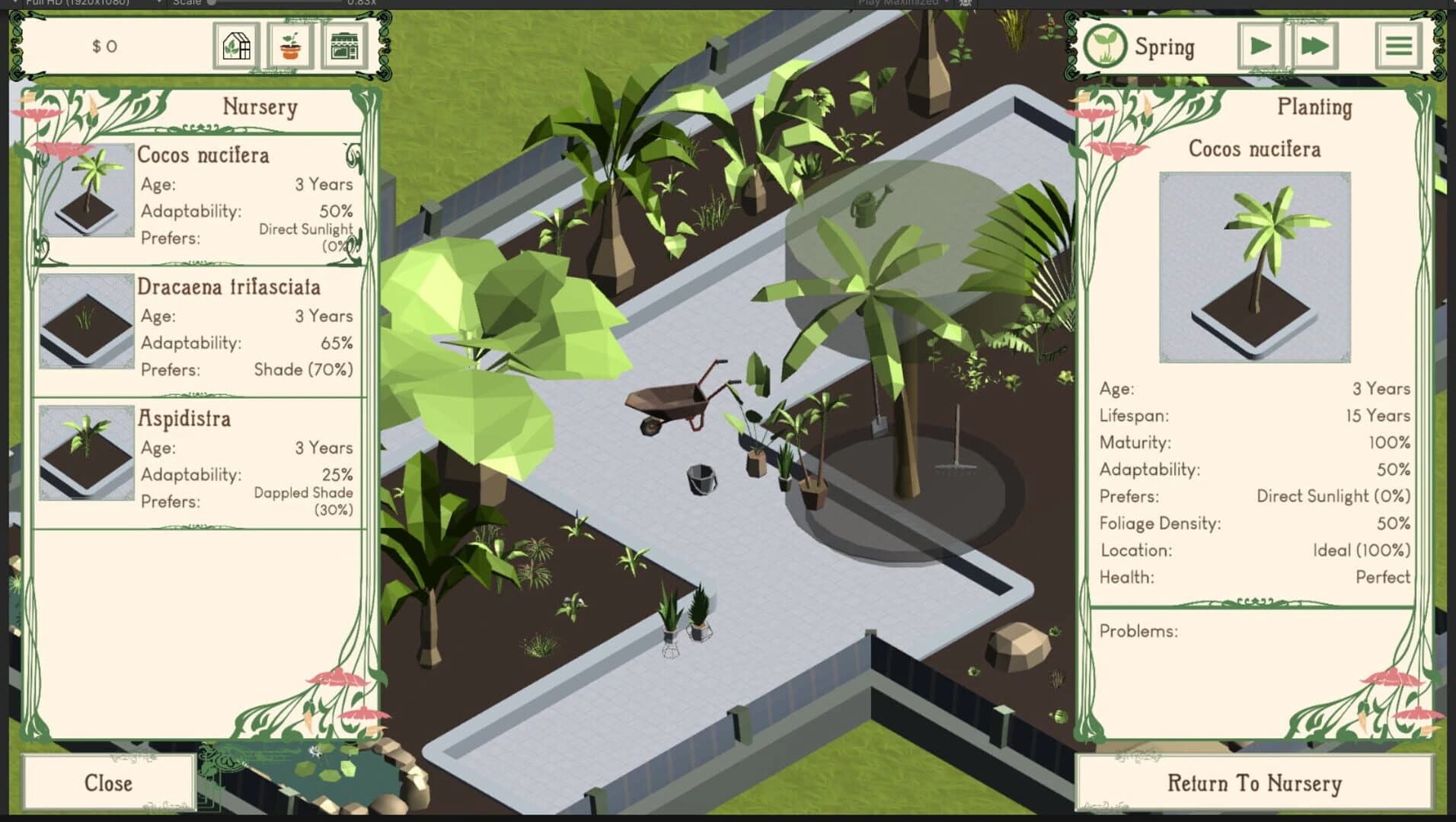 Palm Paradise Garden screenshot 1