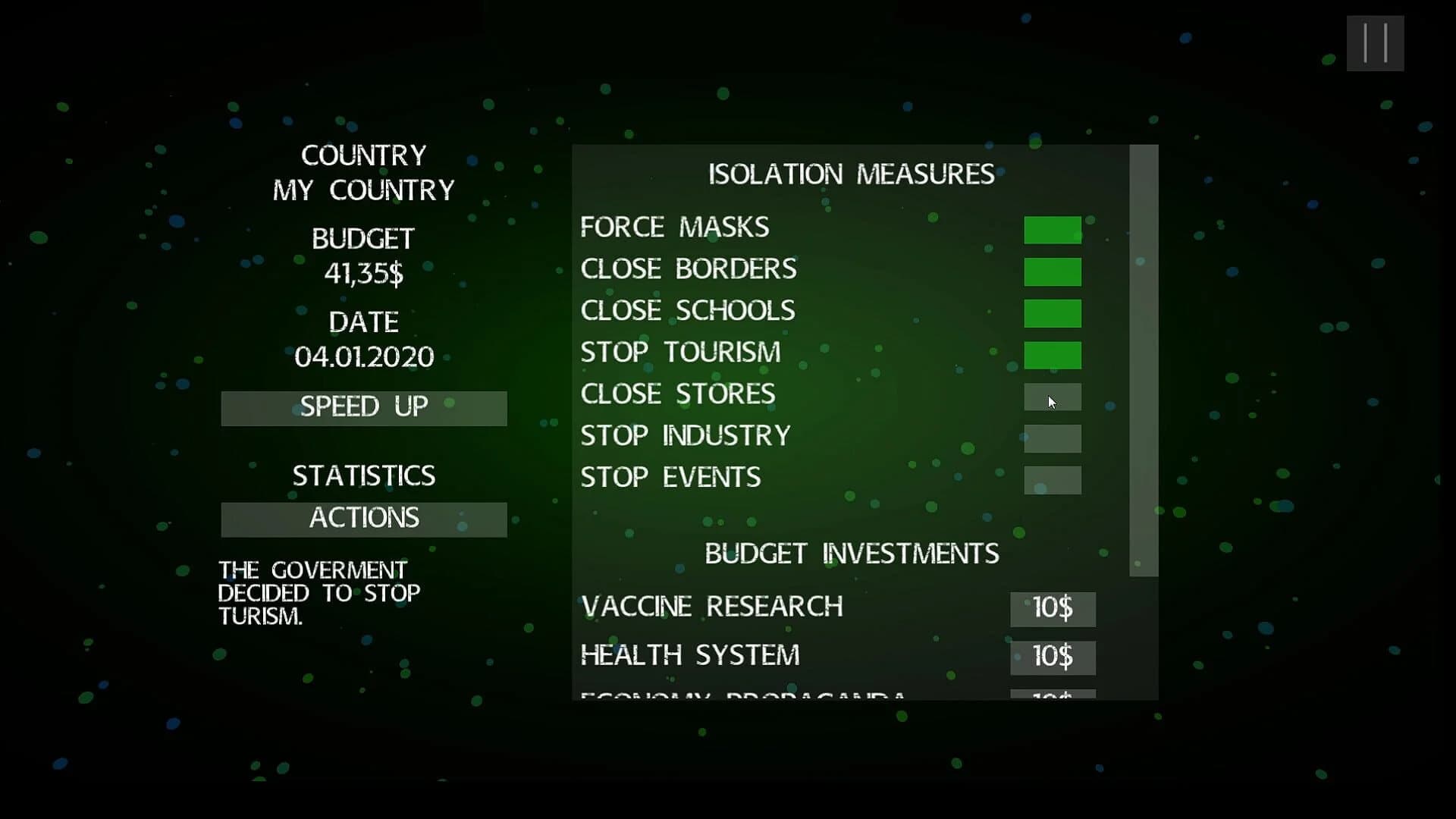 Pandemic: The Virus Outbreak screenshot 1