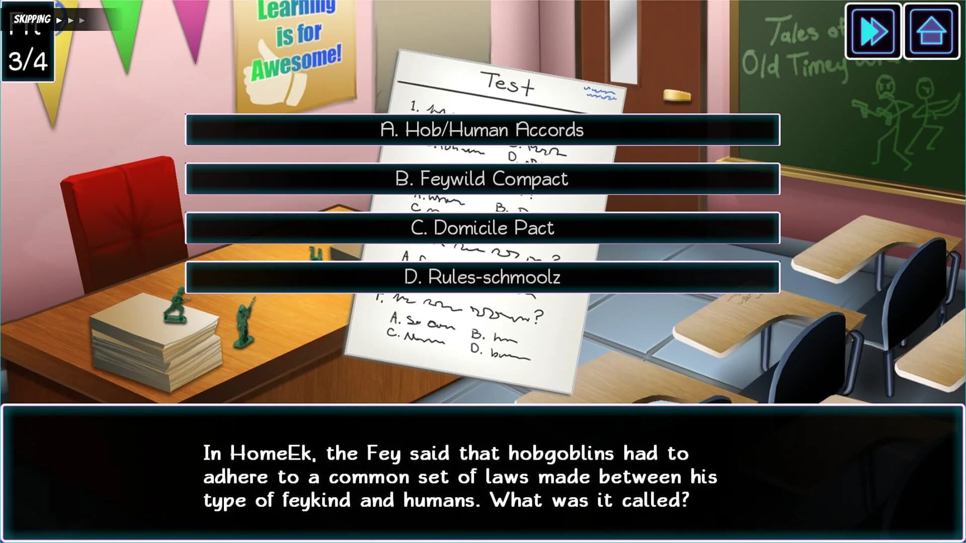 Panic at Multiverse High! screenshot 1