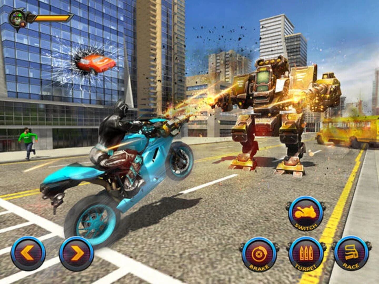 Panther Superhero City Battle screenshot 1