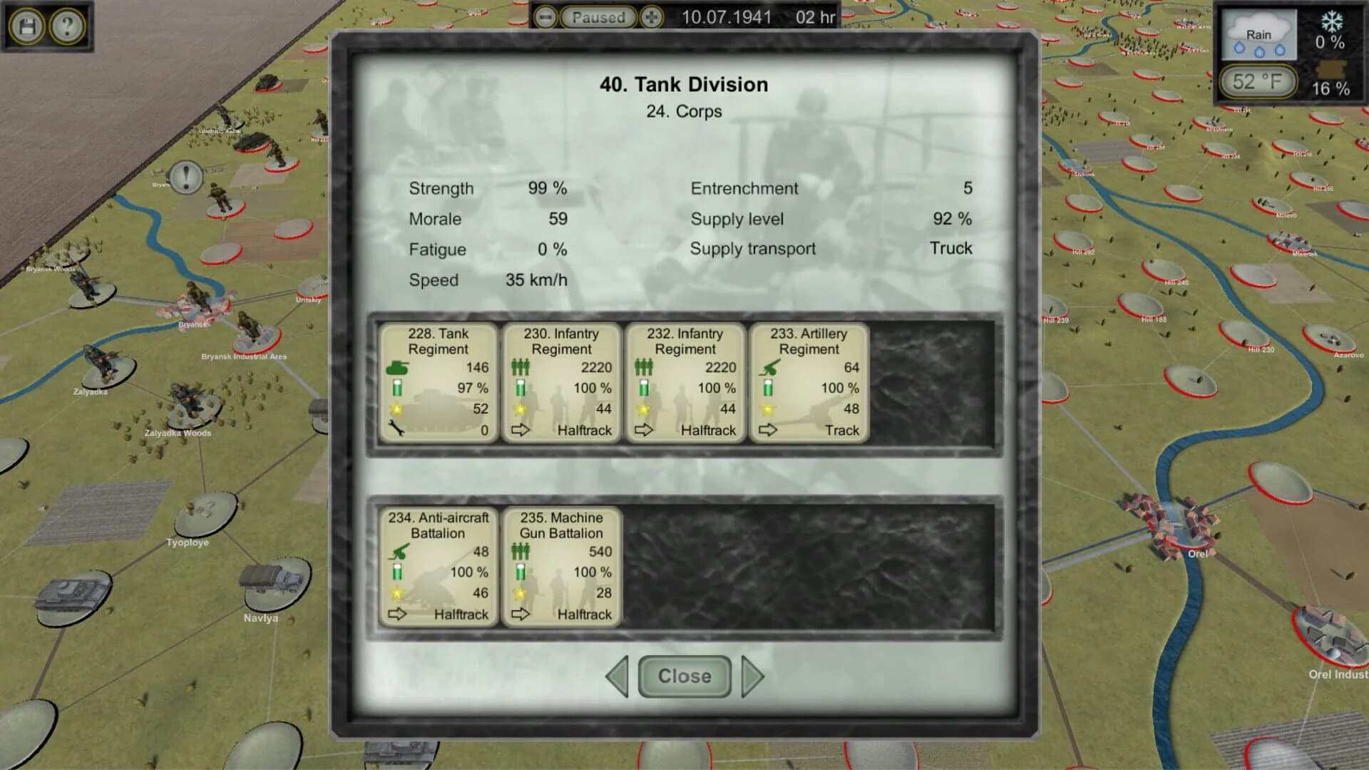 Panzer Doctrine screenshot 2