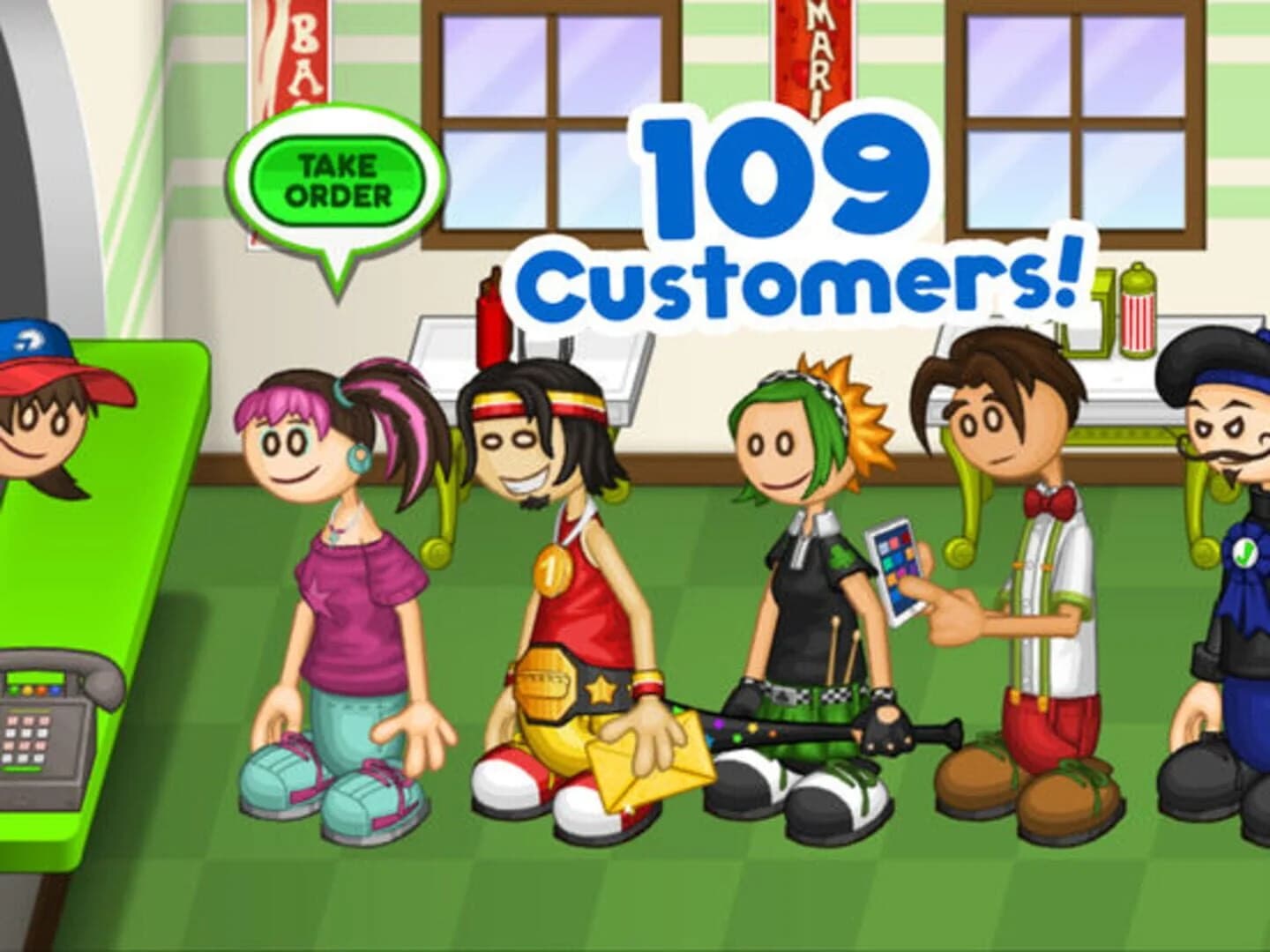 Papa's Pizzeria HD screenshot 3