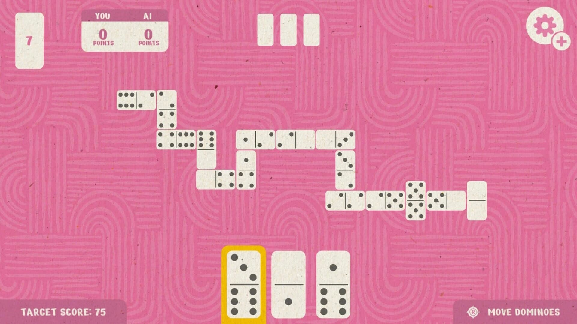 Paper Dominoes screenshot 1