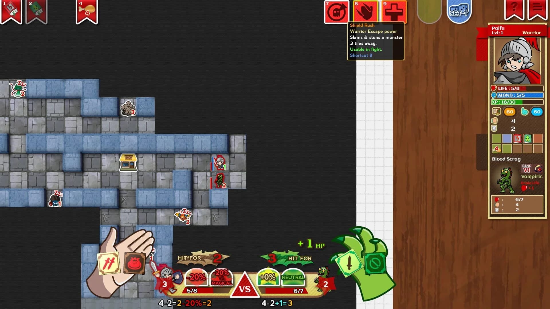 Paper Dungeons screenshot 3