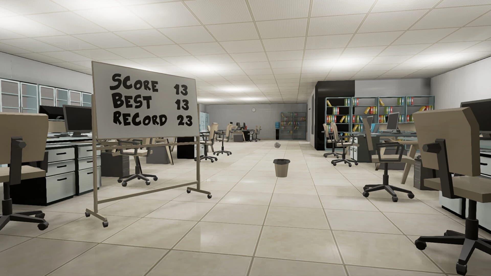 Paper Toss VR screenshot 1