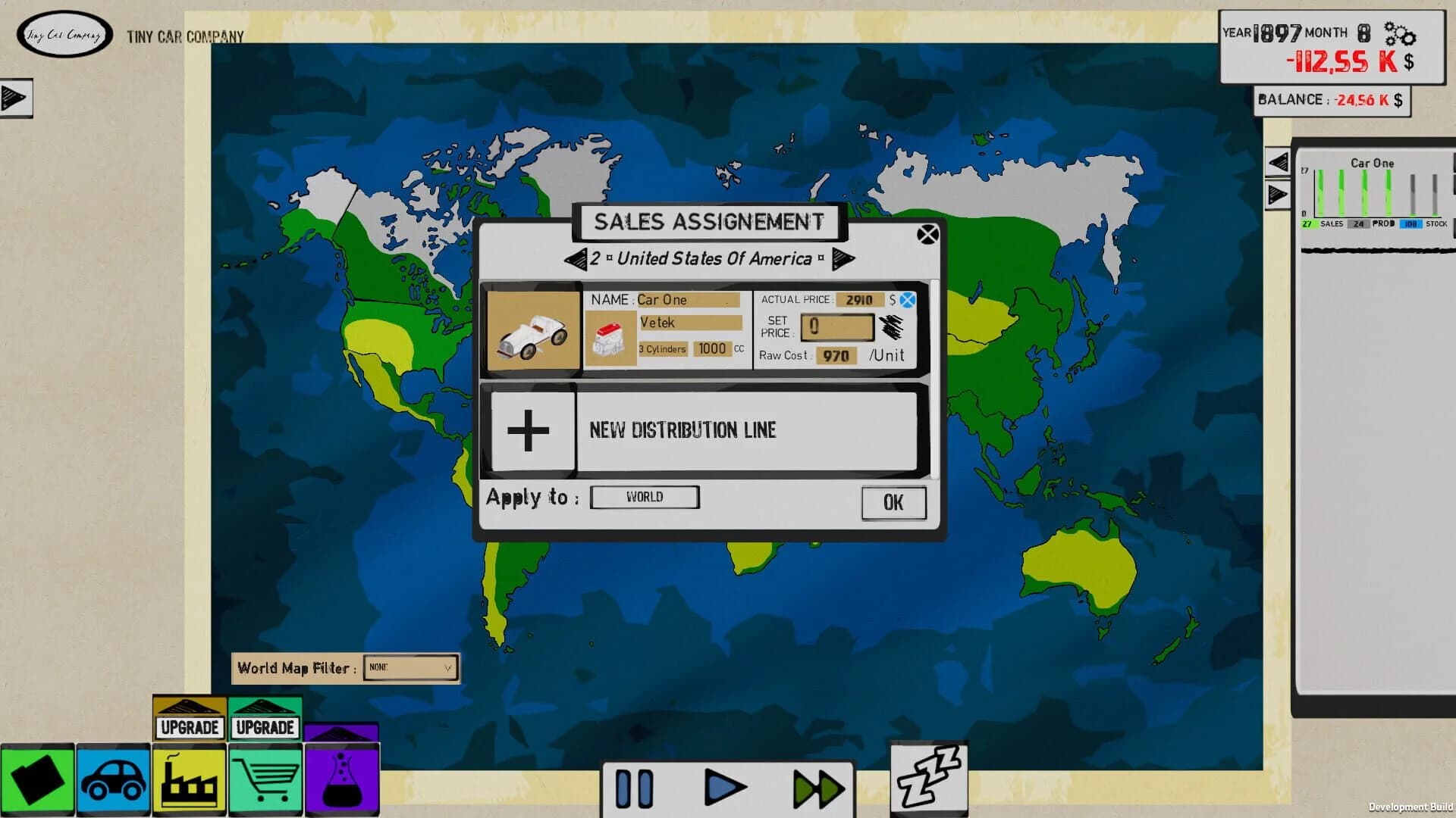 PaperCars Tycoon screenshot 2