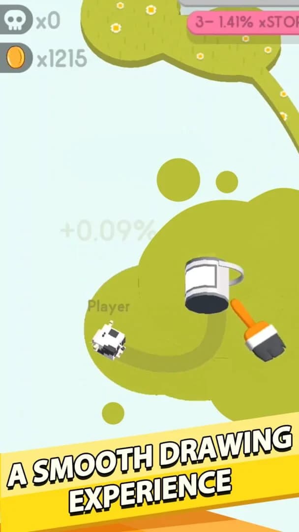Paper.io 2 screenshot 1