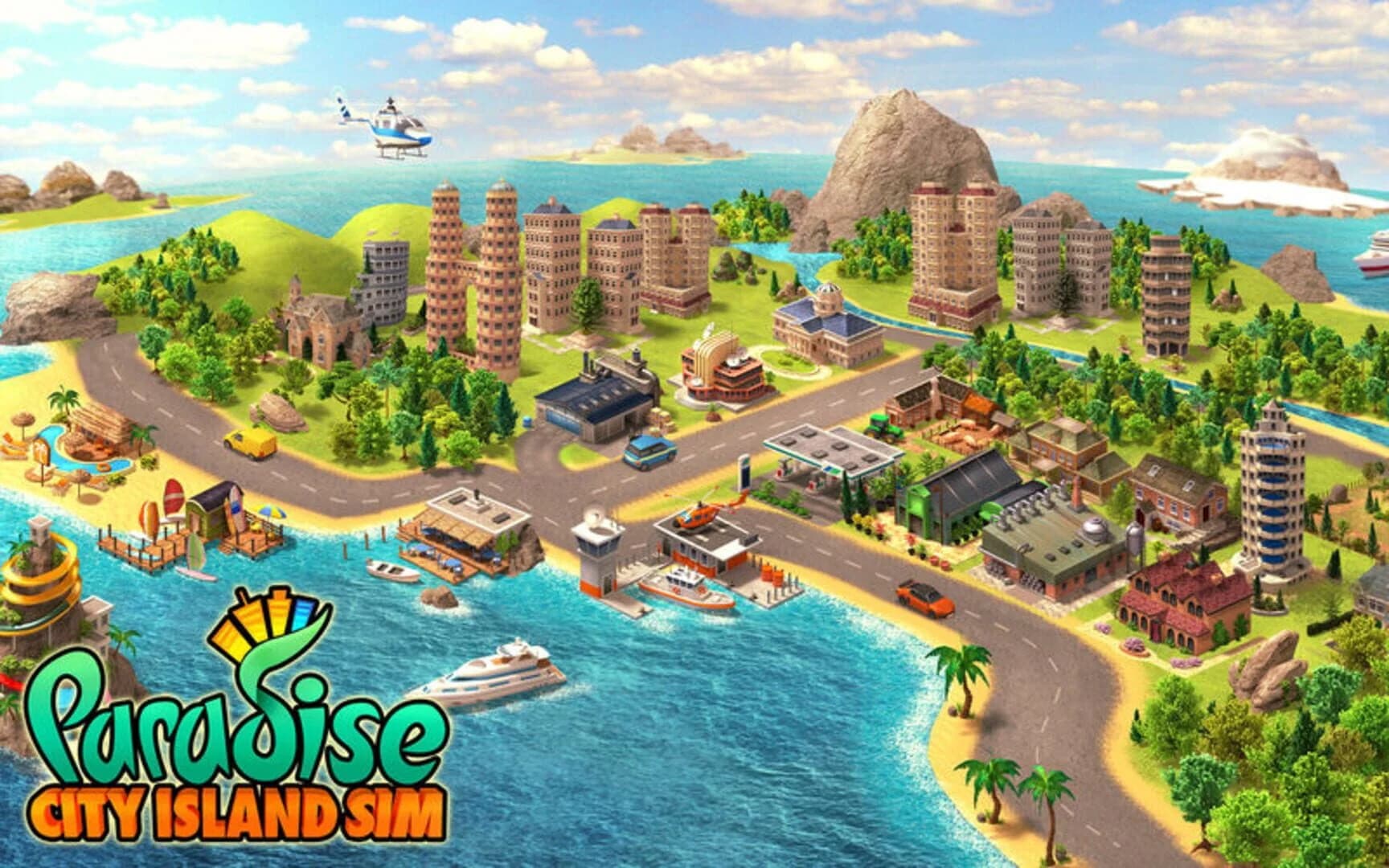 Paradise City Island Sim Town screenshot 1