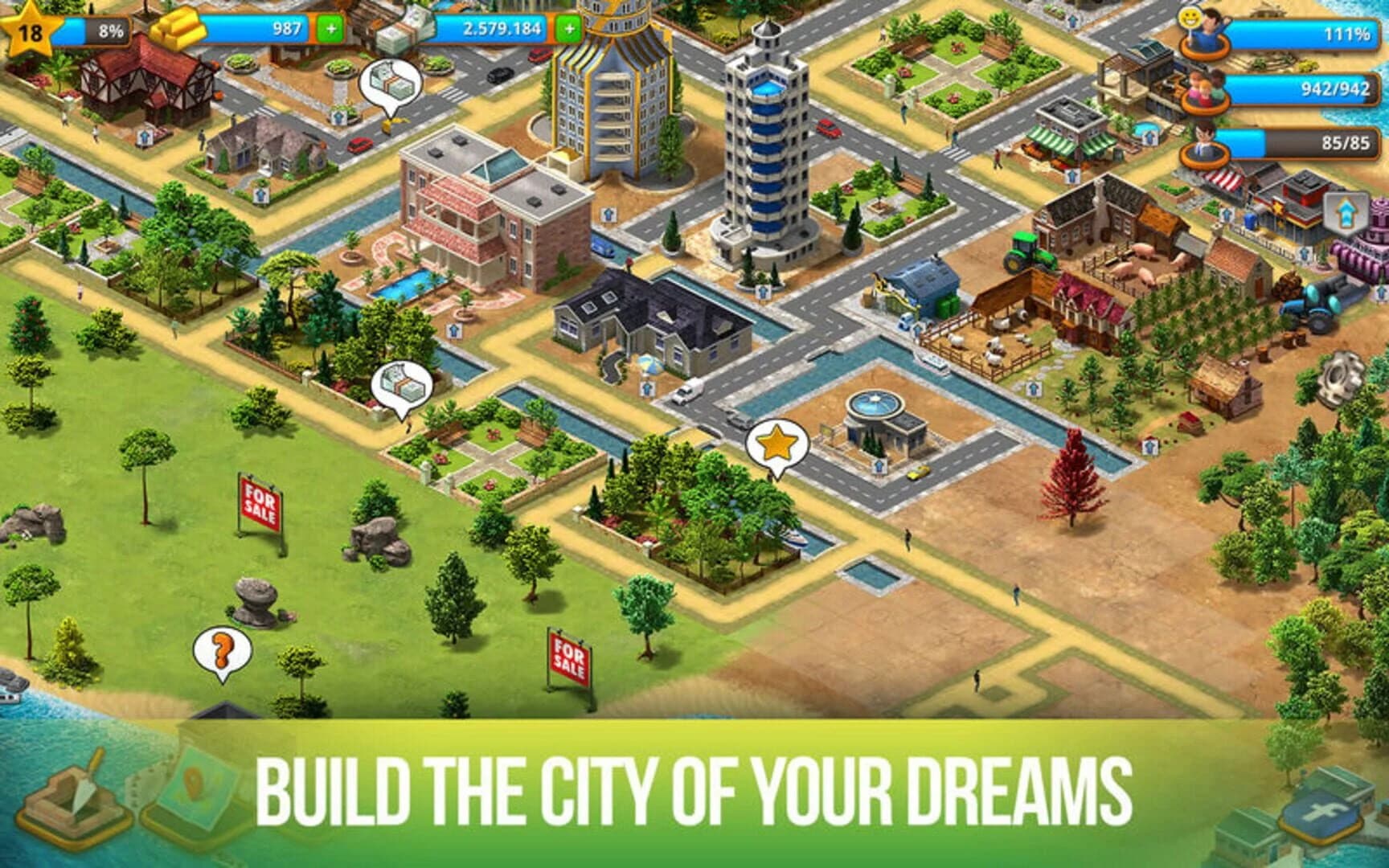 Paradise City Island Sim Town screenshot 2