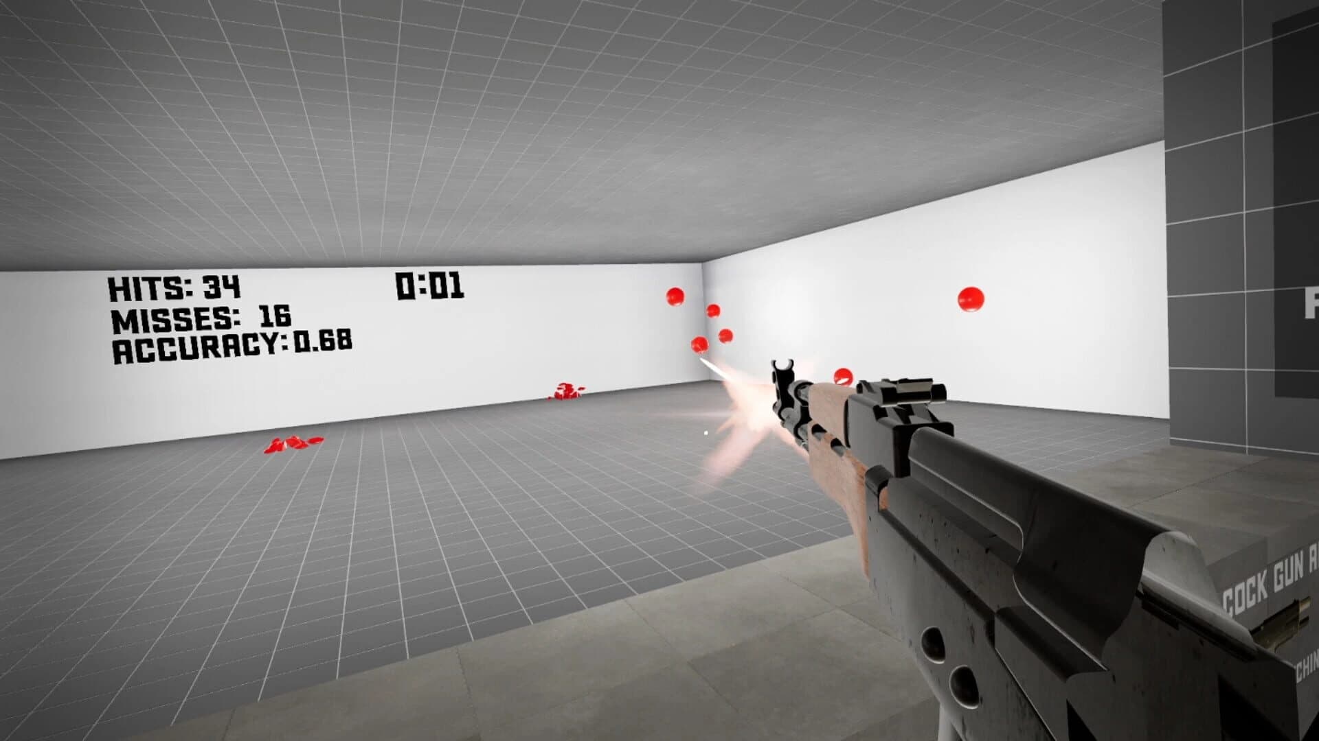 Paralax VR Aim Trainer screenshot 1
