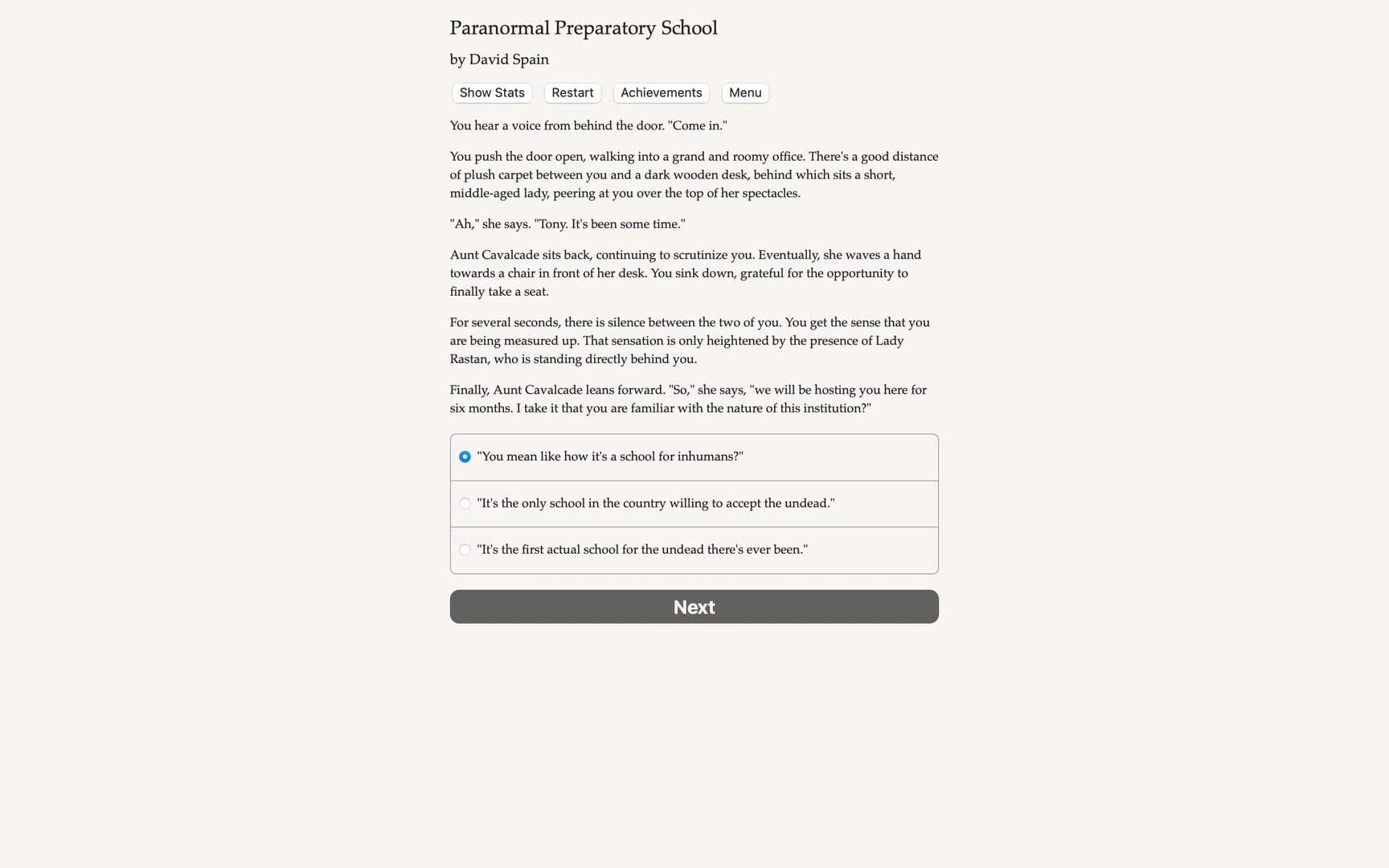 Paranormal Preparatory School screenshot 4