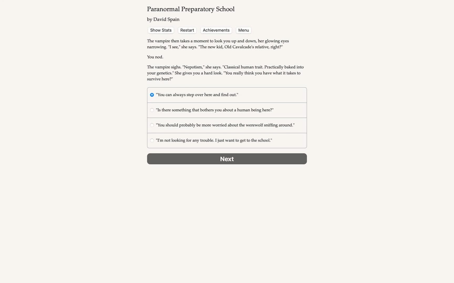 Paranormal Preparatory School screenshot 3