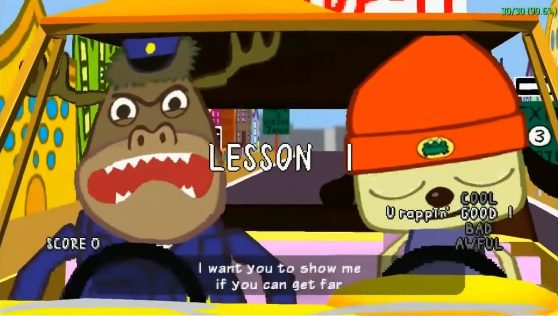PaRappa the Rapper screenshot 3