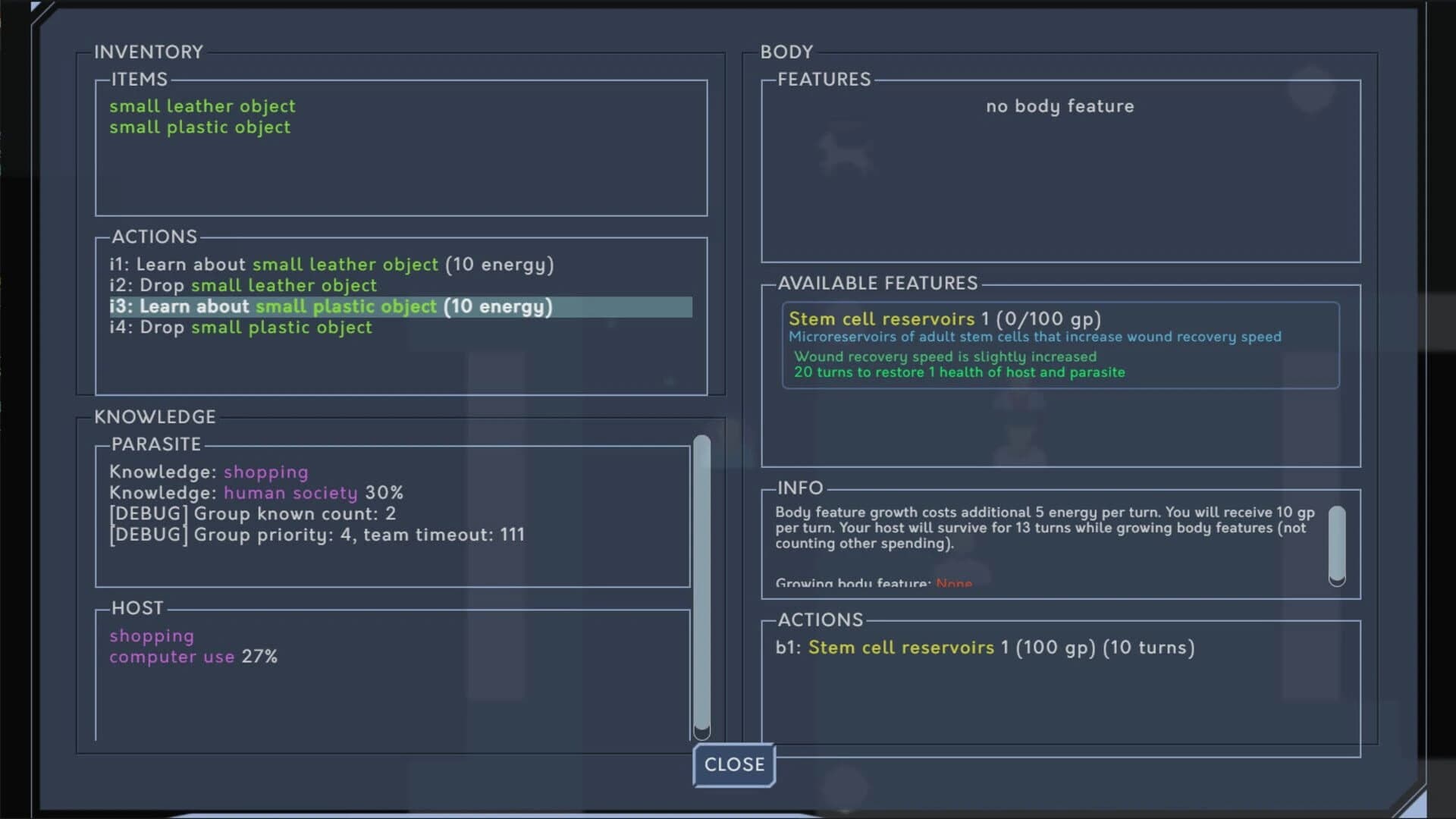 Parasite screenshot 4