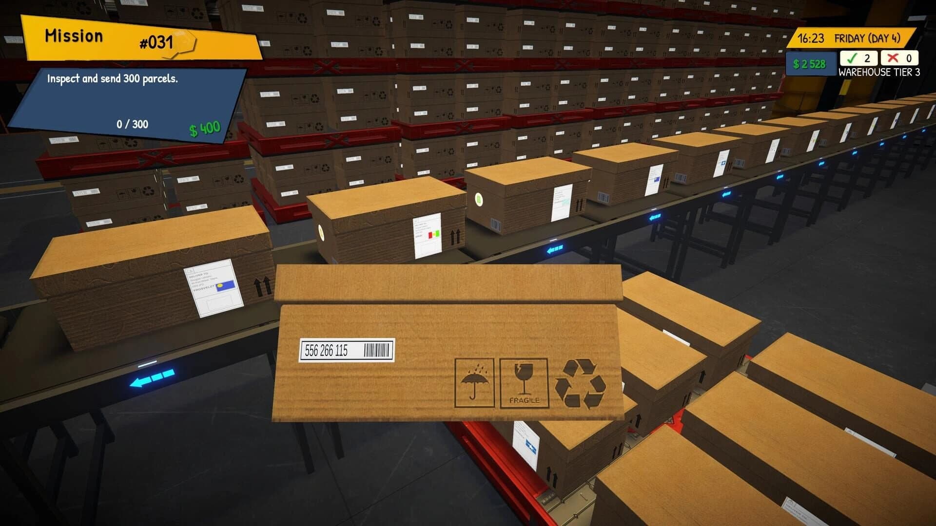 Parcel Inspection Simulator screenshot 2