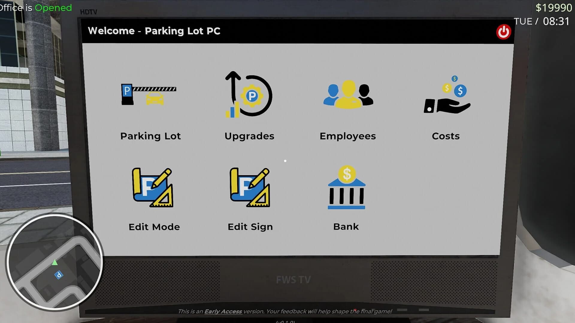 Parking Lot Simulator screenshot 1